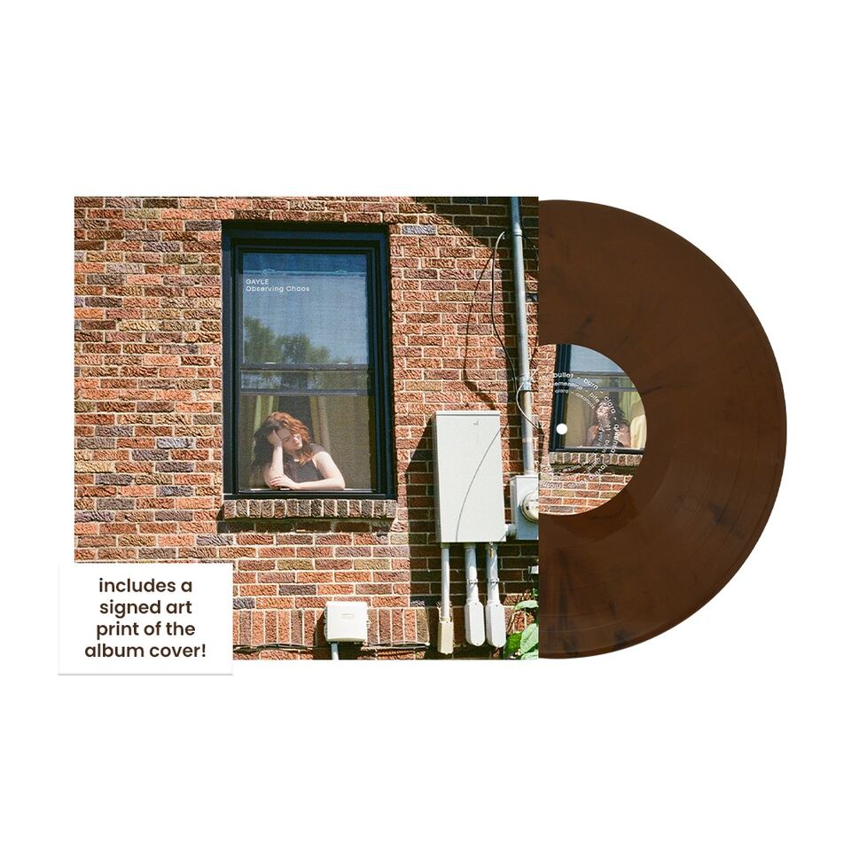 GAYLE — Observing Chaos (vinile Floor-board Brown autografato)