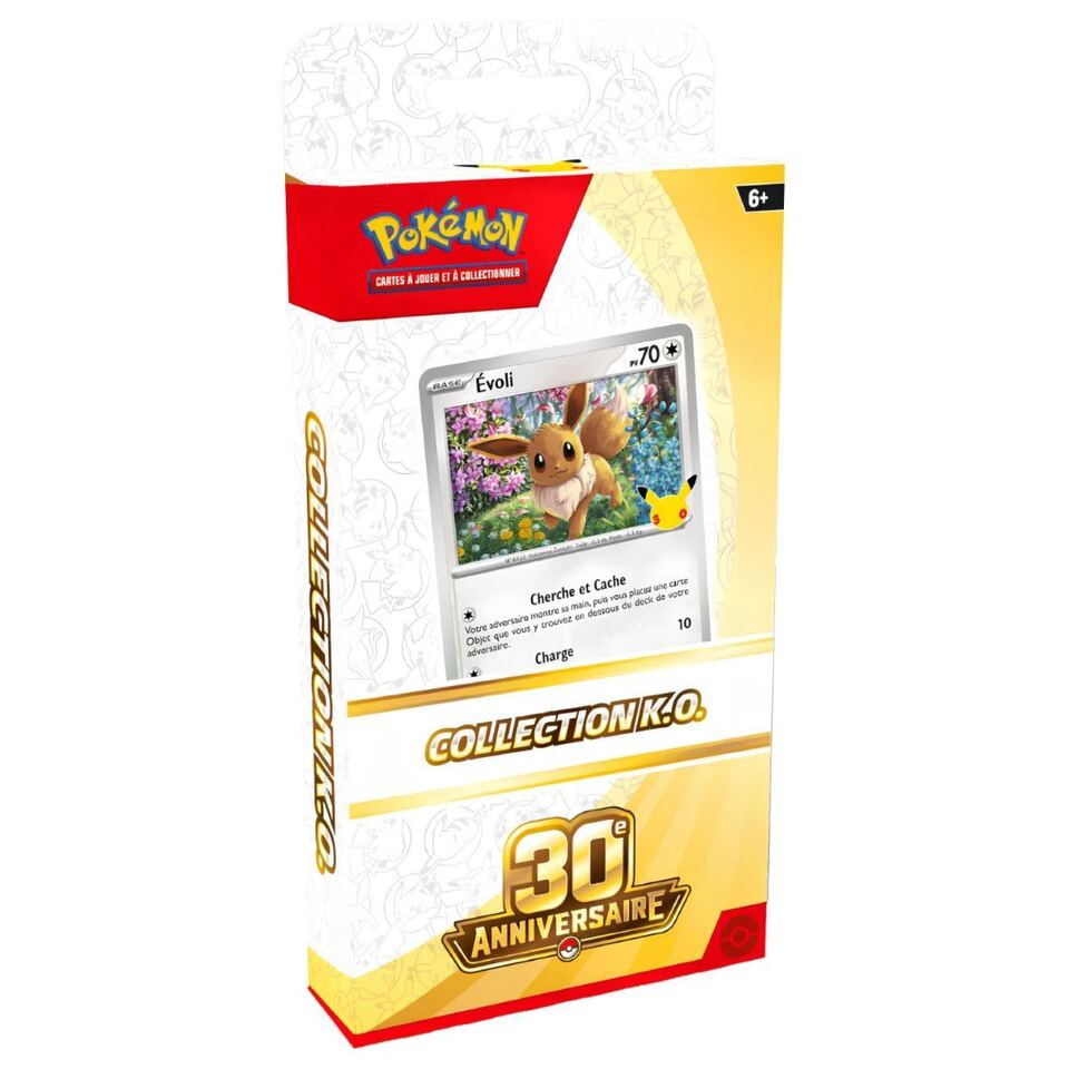 Pokémon 30° anniversario — Collezione KO Eevee (ed. francese)
