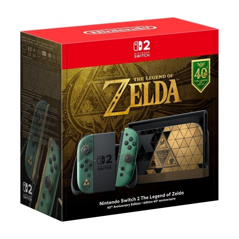 Nintendo Switch 2 — The Legend of Zelda 40° anniversario