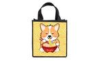 Geeknet Corgi Eating Ramen Tote Bag Game Evolution Exclusive