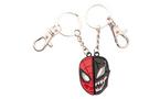 Marvel Spiderman and Venom Best Friend Magnetic Keychain Set Game Evolution Exclusive