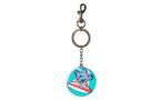 Loungefly Disney Lilo and Stitch Spinning Stitch Surfer Keychain Game Evolution Exclusive