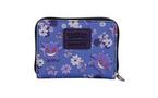 Loungefly Pokemon Gengar Floral Zip Around Wallet Game Evolution Exclusive