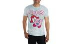 Kirby Tie Dye Glitter Unisex T-Shirt Game Evolution Exclusive