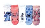 Disney Lilo and Stitch Characters Ruffle Trim Socks 5-Pack Game Evolution Exclusive