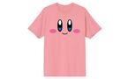 Kirby - Kirby Face Unisex Pink T-Shirt Game Evolution Exclusive