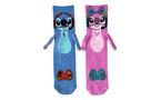 Disney Lilo and Stitch - Stitch and Angel Magnetic Crew Socks Game Evolution Exclusive