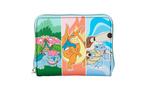 Loungefly Pokemon Mega Evolution Starters Zip Around Wallet Game Evolution Exclusive