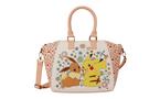 Loungefly Pokemon Pikachu and Eevee Floral Satchel Bag Game Evolution Exclusive