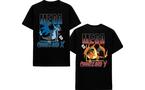 Pokemon Mega Charizard X and Y Double Sided Graphic T-Shirt Game Evolution Exclusive