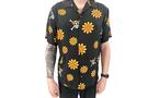 One Piece Luffy Dressrosa Arc Button-Up Mens Shirt Game Evolution Exclusive