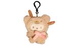 Sanrio Pochacco Cafe Latte Bear Plush Keychain Game Evolution Exclusive