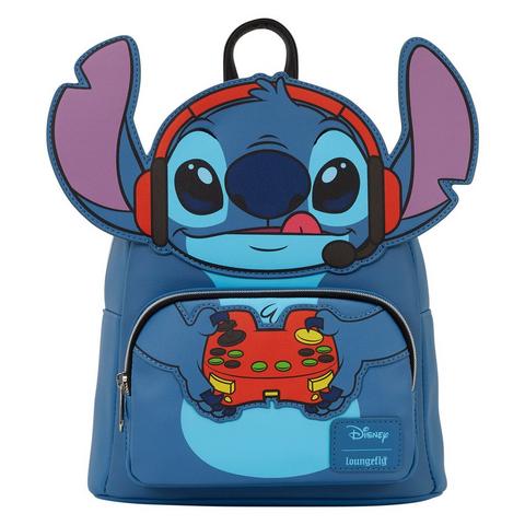 Loungefly Disney Gamer Stitch Mini Backpack Game Evolution Exclusive