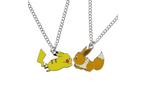 Pokemon Pikachu Eevee Magnetic Best Friend Necklace Set Game Evolution Exclusive