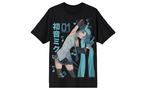 Hatsune Miku Music Notes Unisex Graphic T-Shirt Game Evolution Exclusive