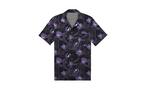 Pokemon Ghost Type Allover Print Unisex Woven Button-Up Shirt Game Evolution Exclusive