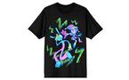 The Amazing Digital Circus Pomni and Jax Neon Puff Print Unisex Graphic T-Shirt Game Evolution Exclusive