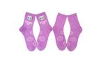 Pokemon Mew Embroidered Quarter Crew Socks Game Evolution Exclusive