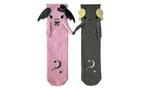 Sanrio Lloromannic Berry and Cherry Mismatch Magnetic Crew Socks Game Evolution Exclusive